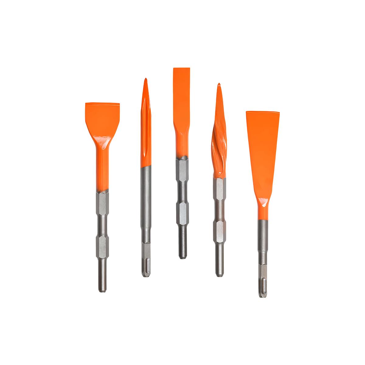 (HEX) Simplified chisel, hammer, jackhammer
