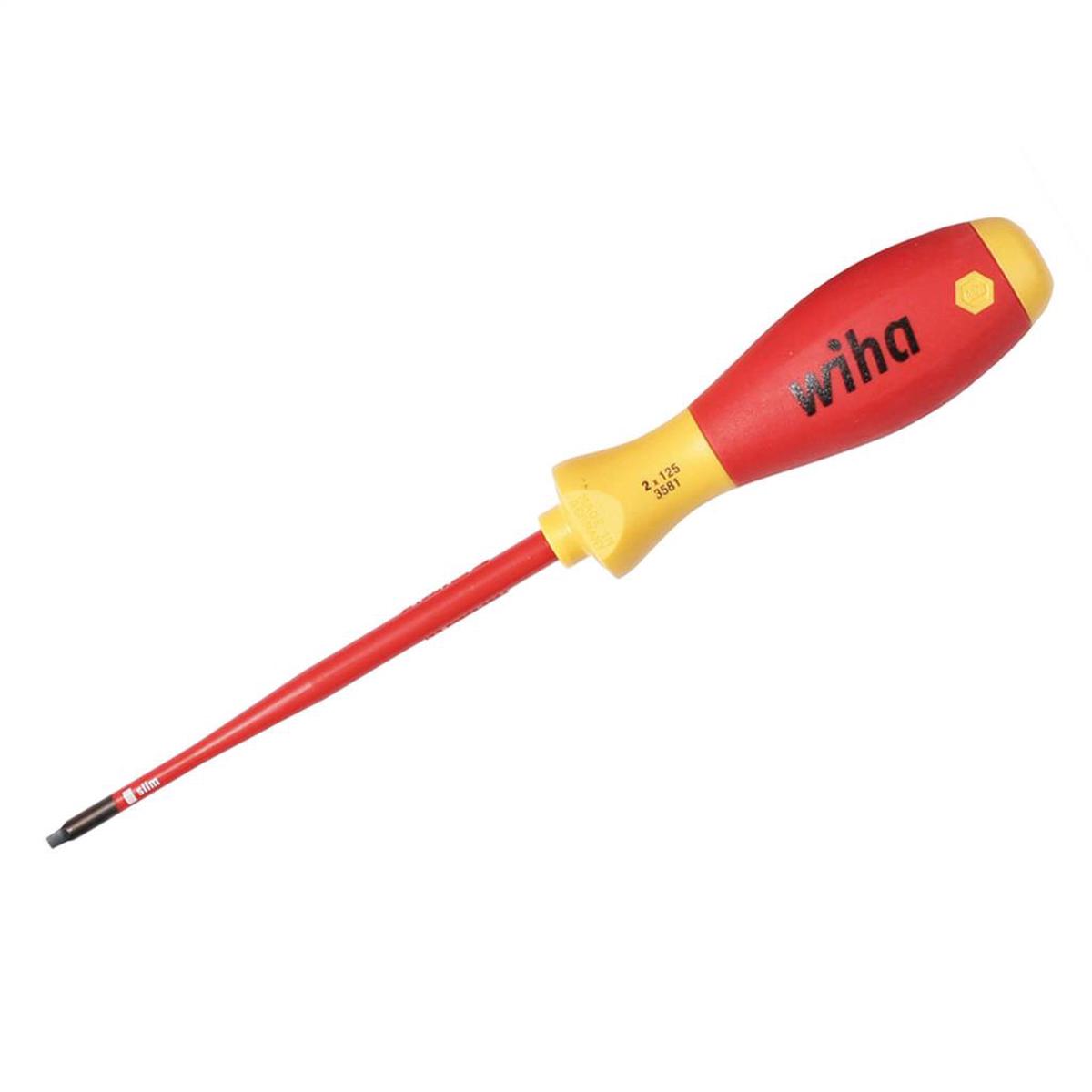 Wiha 35845  2 x 125 mm Insulated SlimLine Square Screwdriver