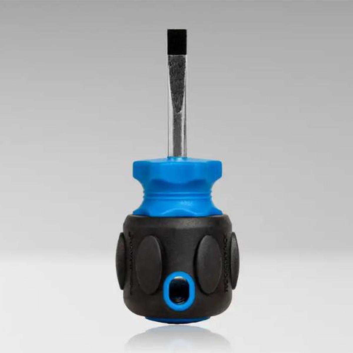 1/4" x 1.5" Cabinet Slotted Stubby Screwdriver SDSC-14 (Pack of 10)