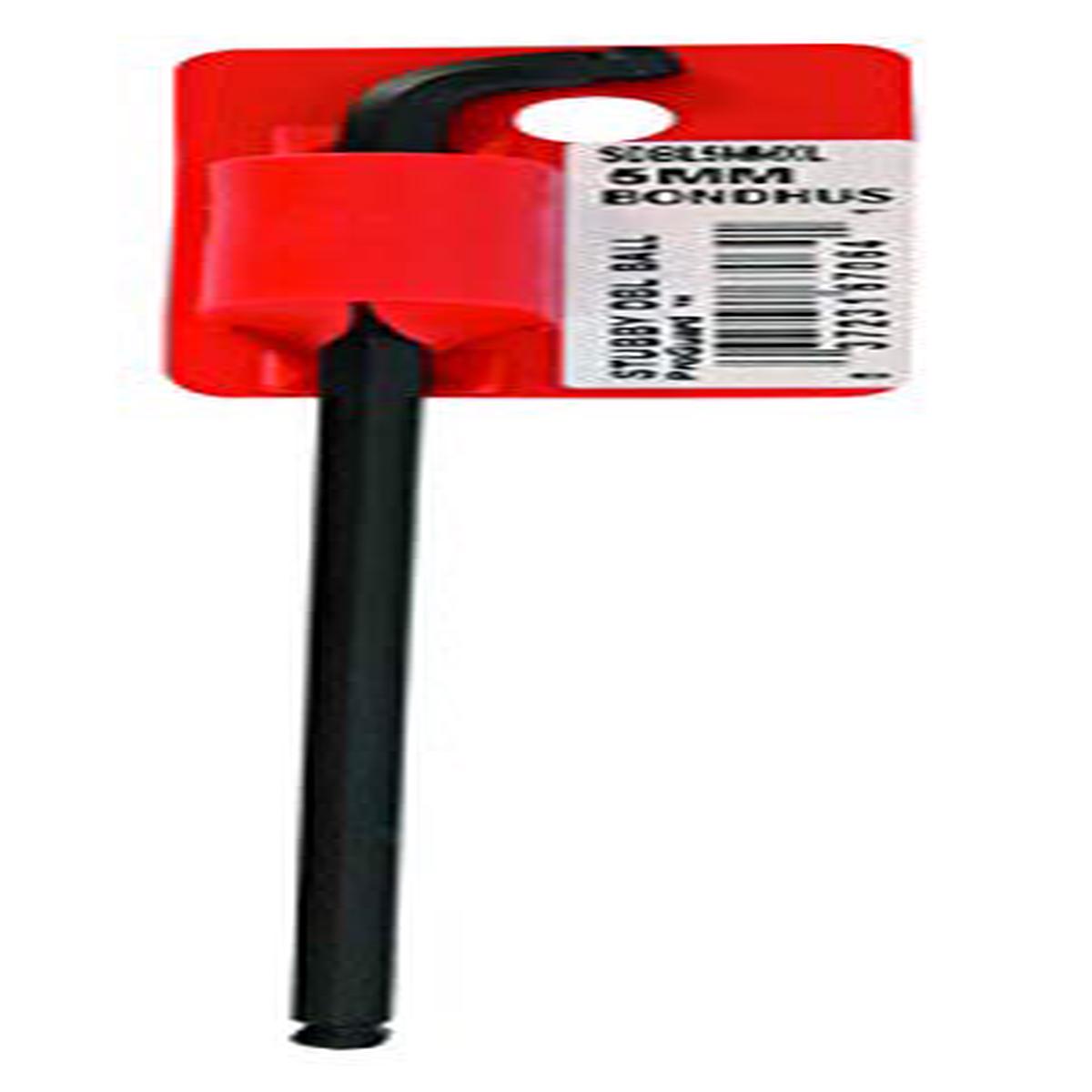 5mm Stubby Double Ball End L-Wrench Tagged & Barcoded