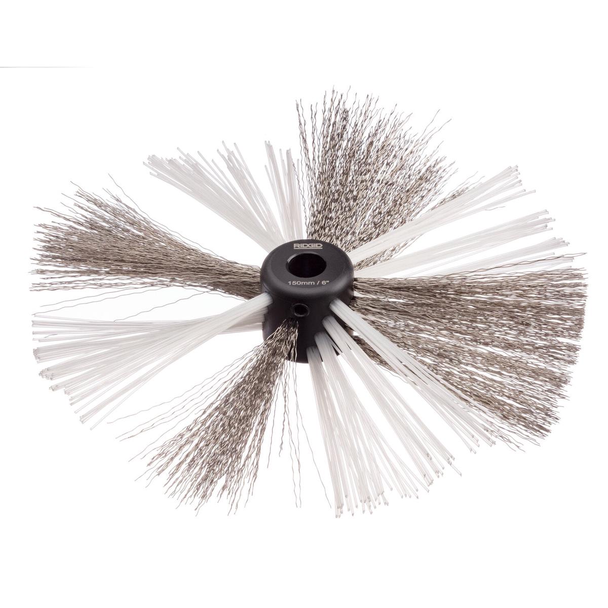 Ridgid 68998 6  nylon/steel brush for 3/8  cable with nylon and steel strings