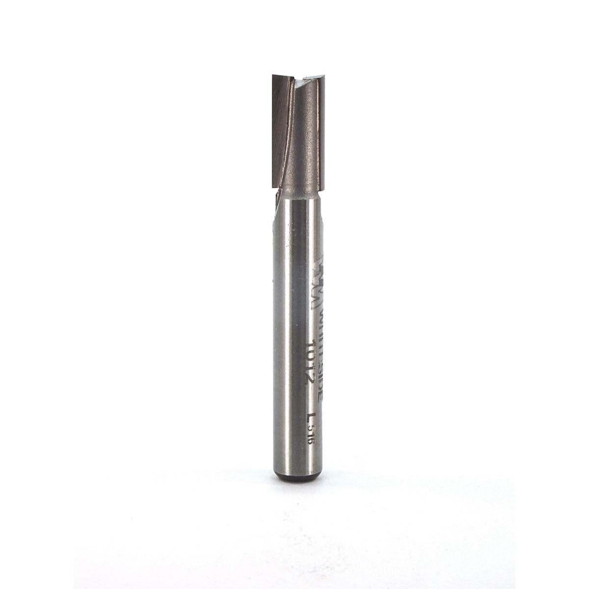 Double Flute Straight Cut Router Bit - 1/4  SH