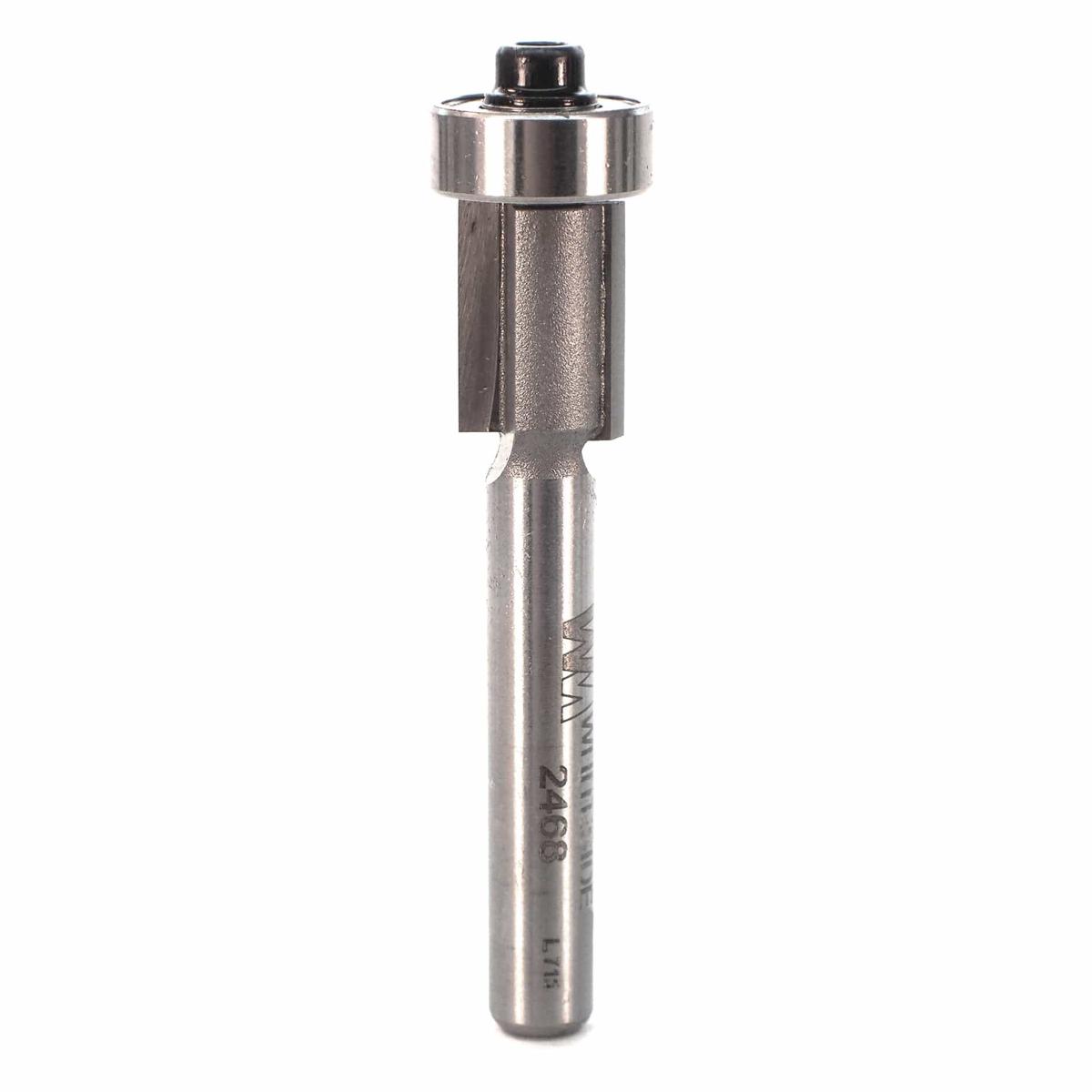 Overhang Trim Router Bit with Bottom Bearing Guide - 1/4  SH 3/8  CD 1/2  CL