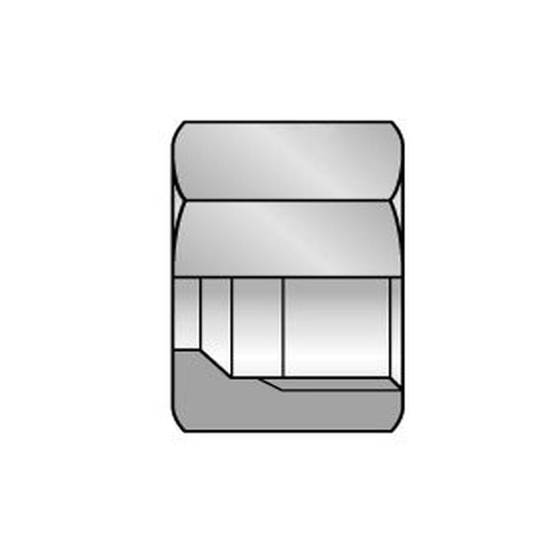 MTN-20H30X2 Alfagomma by Kuriyama | MTN Series | Two-Piece Hydraulic Hose Fitting | Nut for DIN 24 Tube Connection | DIN 24 Heavy | 20mm OD | M30X2 | Steel