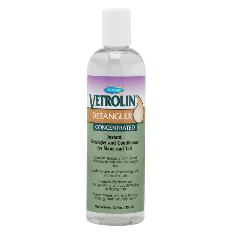 Farnam 3004960 Vetrolin Concentrated Instant Detangler & Conditioner, 12 Oz