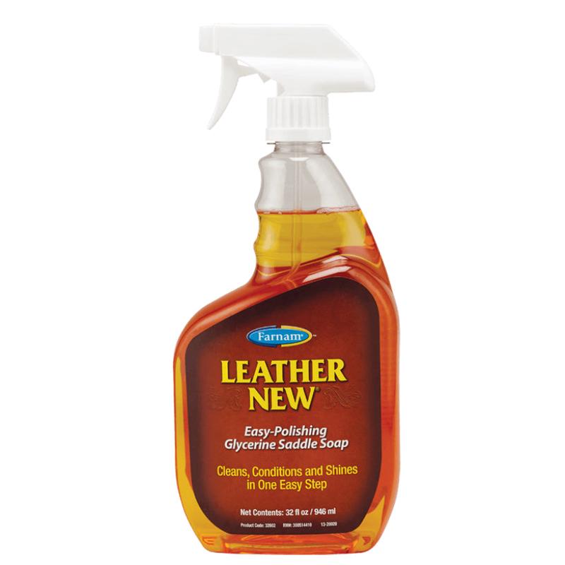 Farnam 32602 Leather New Easy-Polishing Glycerine Saddle Soap, 32 Oz