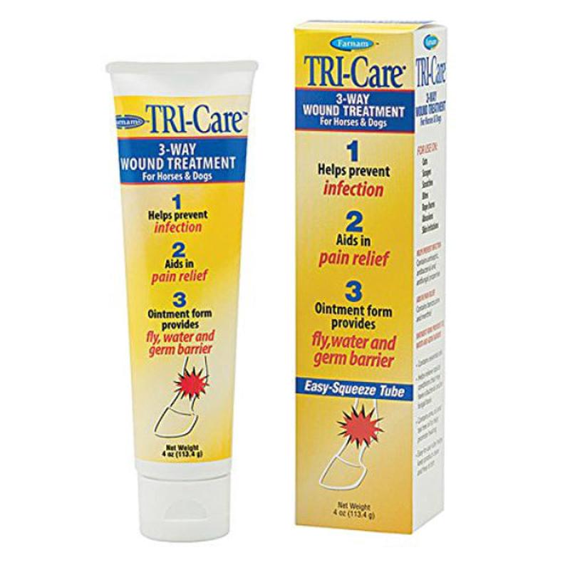 Farnam 100502415 TRI-Care Triple Action Wound Treatment, 4 Oz