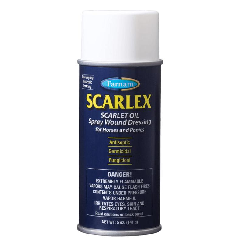 Farnam 31401 Scarlex Slow Drying Anti-Septic Oil Spray Wound Dressing, 5 Oz