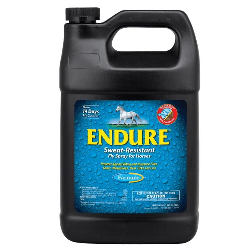Farnam 3002221 Endure Sweat-Resistant Fly Spray for Horses, 1 Gallon