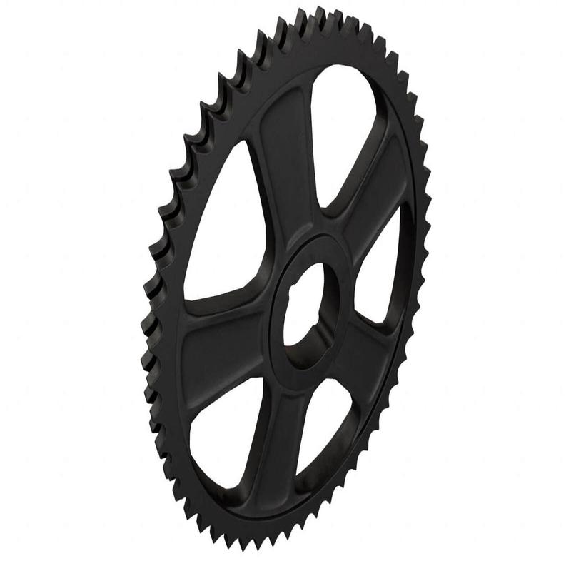 British (BS) Pilot Bore Sprocket - Duplex Strand - Cast Iron