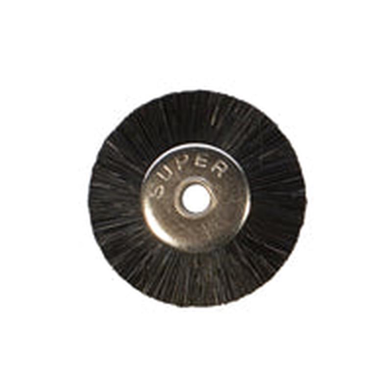 1 INCH UNMOUNTED BRUSH, STIFF, 1/8" HOLE